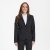 Traveller womens blazer modern fit, black