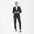 Traveller womens blazer long modern fit, charcoal