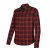 Men's Logan Snap Front Shirt, red/black