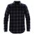 Men's Logan Snap Front Shirt, navy plaid