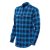 Men's Logan Snap Front Shirt, royal plaid