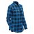 Women's Logan Snap Front Shirt, royal plaid