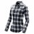 Women's Logan Snap Front Shirt, titanium plaid