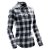 Women's Logan Snap Front Shirt, titanium plaid