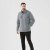 Avalante Fleece Shacket, granite heather