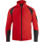 Crew Cardigan, red/black