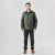 Men's Tundra Quilted Shacket, cypress