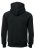 Stylish hooded sweat, black