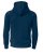 Stylish hooded sweat, indigo