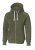 Woman stylish hooded sweat, olive