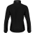 Womens pile fleece jacket, black