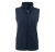 Womens light Fleece vest, navy
