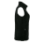Womens light Fleece vest, black