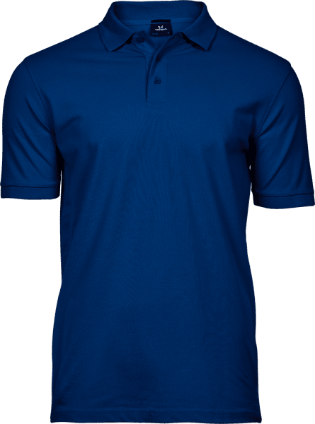 Zoom bild av Luxury stretch polo Indigo Blue