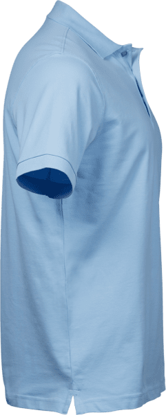 Zoom bild av Luxury stretch polo Light Blue