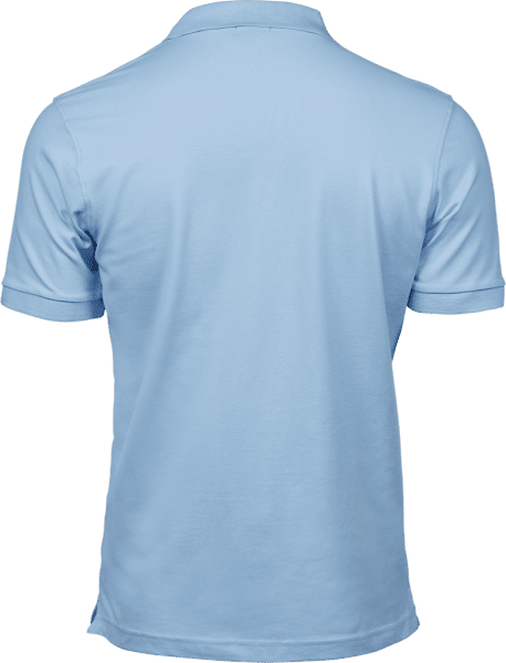 Zoom bild av Luxury stretch polo Light Blue