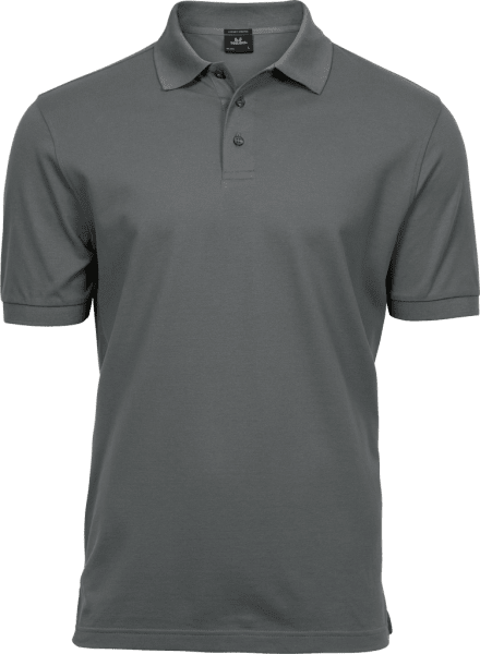 Zoom bild av Luxury stretch polo Powder Grey
