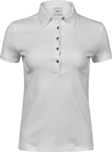 Zoom bild av Women's Pima Cotton Polo White