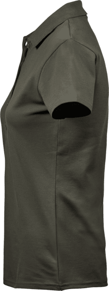 Zoom bild av Women's Luxury Stretch Polo Deep Green