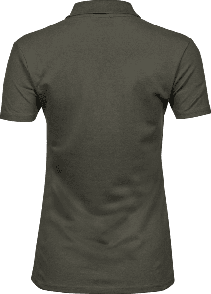 Zoom bild av Women's Luxury Stretch Polo Deep Green