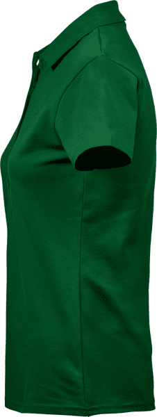 Zoom bild av Women's Luxury Stretch Polo Forest Green