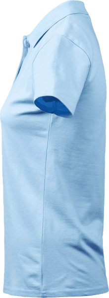 Zoom bild av Women's Luxury Stretch Polo Light Blue