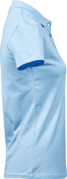 Zoom bild av Women's Luxury Stretch Polo Light Blue