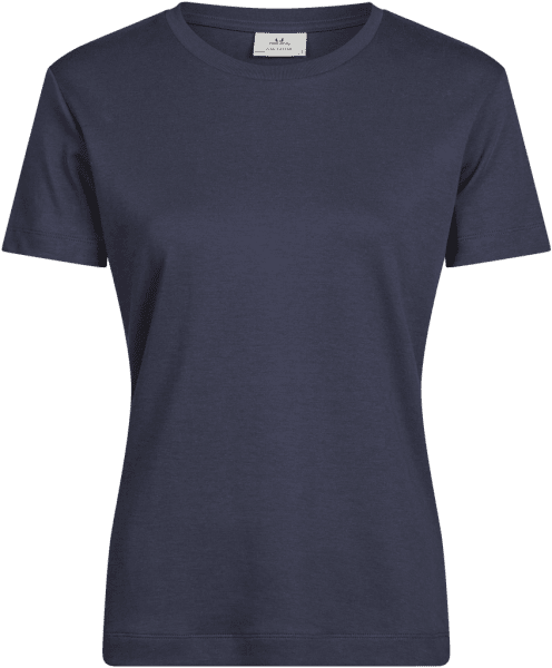 Zoom bild av Womens Pima Cotton Tee Navy