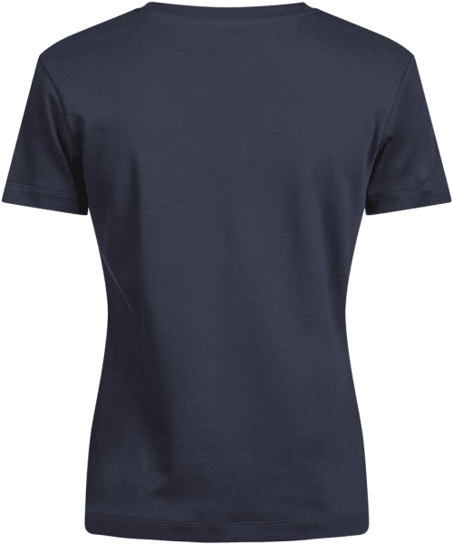 Zoom bild av Womens Pima Cotton Tee Navy