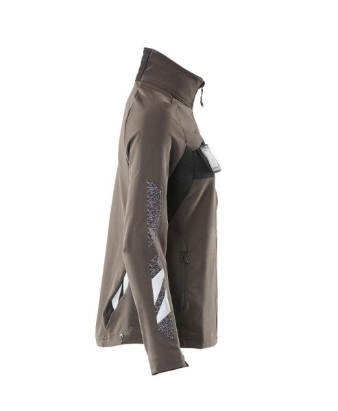 Zoom bild av Dam skaljacka, mörk antracite/svart