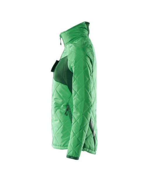 Zoom bild av Dam termojacka, gräsgrön/grön