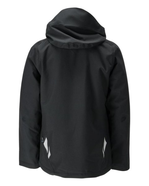 Zoom bild av Dam vinterjacka, mörk antracite/svart