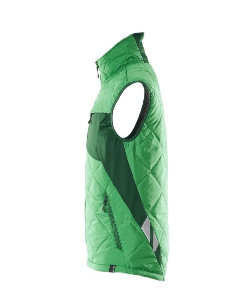 Zoom bild av Termoväst, gräsgrön/grön