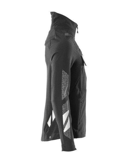 Zoom bild av Skaljacka, svart