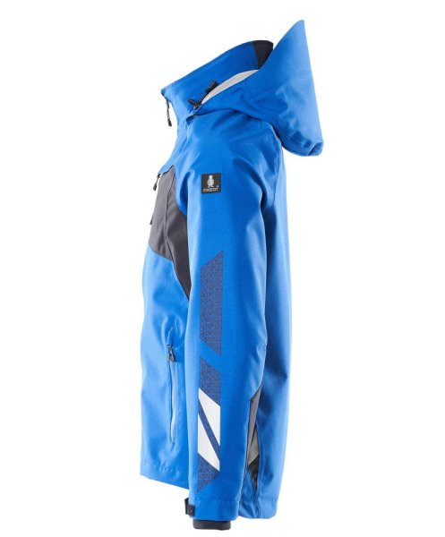 Zoom bild av Skaljacka, azurblå/mörk marin