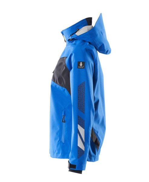 Zoom bild av Dam skaljacka, azurblå/mörk marin