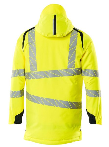 Zoom bild av Parkas, gul/mörk marin