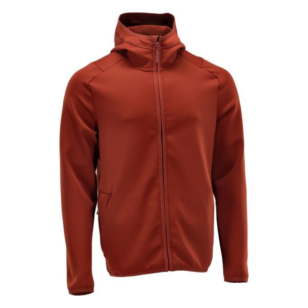 Zoom bild av Fleecetröja med huva, Herr | Höströd