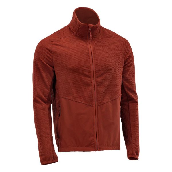 Zoom bild av Mikrofleece tröja med blixtlås Herr | Höströd