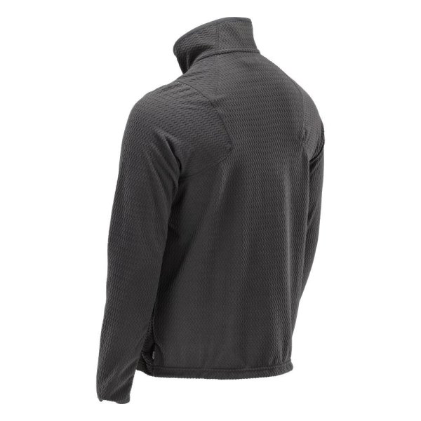 Zoom bild av Mikrofleece tröja med blixtlås Herr | Stengrå