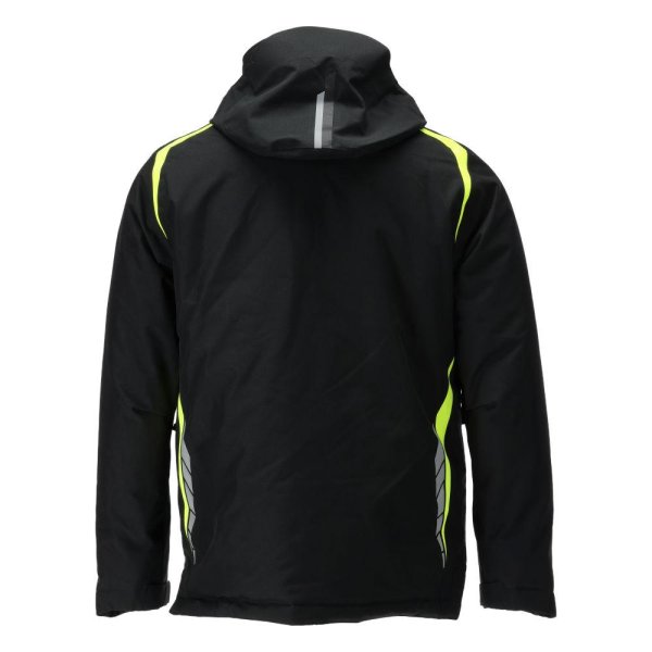 Zoom bild av Vinterjacka, svart/gul