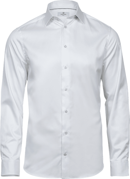 Zoom bild av Luxury Shirt Slim Fit White