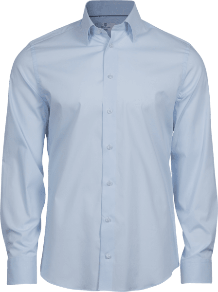 Zoom bild av Stretch Luxury Shirt Light Blue
