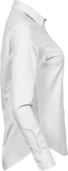 Zoom bild av Women's Stretch Luxury Shirt White