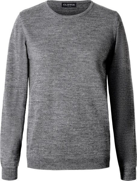Zoom bild av Copenhagen womens pullover o-neck, stone grey melange