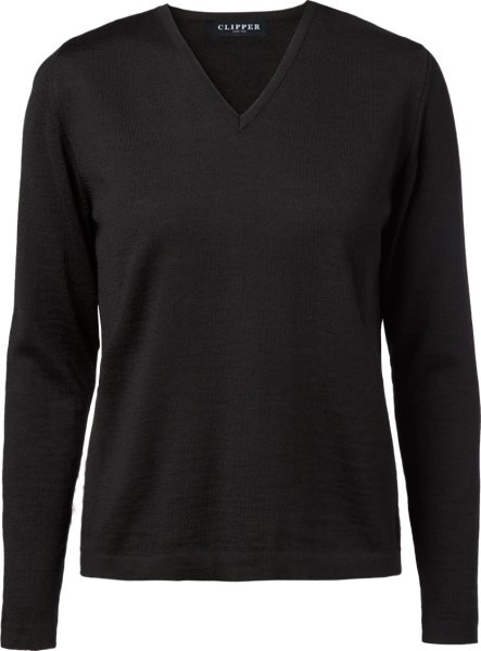 Zoom bild av Copenhagen womens pullover v-neck, black