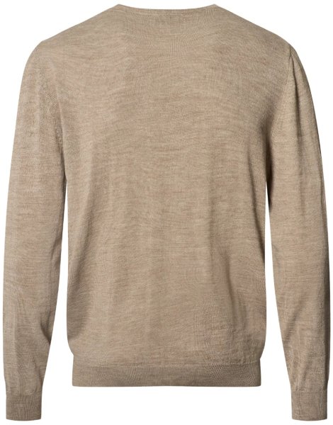 Zoom bild av Copenhagen mens pullover round-neck, sand melange