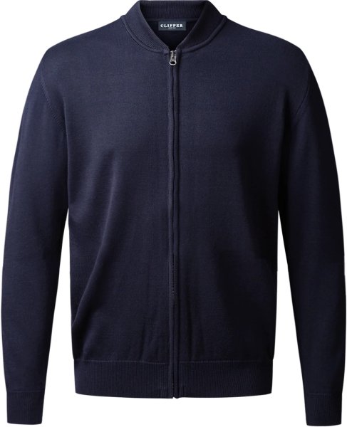 Zoom bild av Stockholm mens cardigan, dark navy