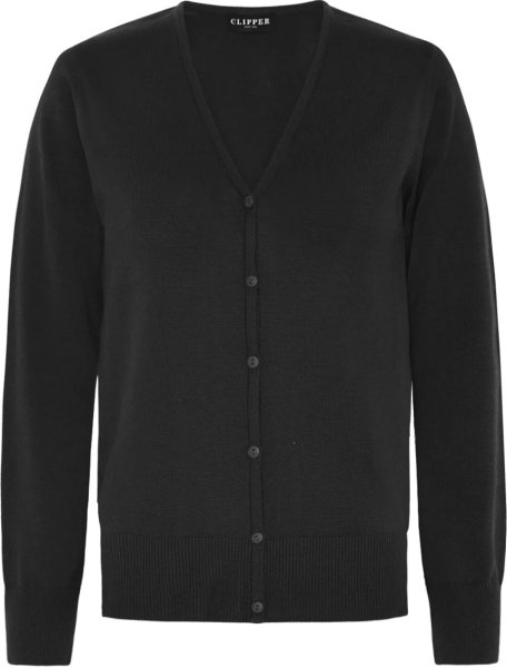 Zoom bild av Stockholm womens cardigan v-neck, black