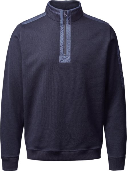 Zoom bild av Kilkenny mens pullover zip neck, dark navy